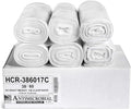 Aluf Plastics 60 Gal Clear Trash Bags, 17 Micron by AlufPlastics
