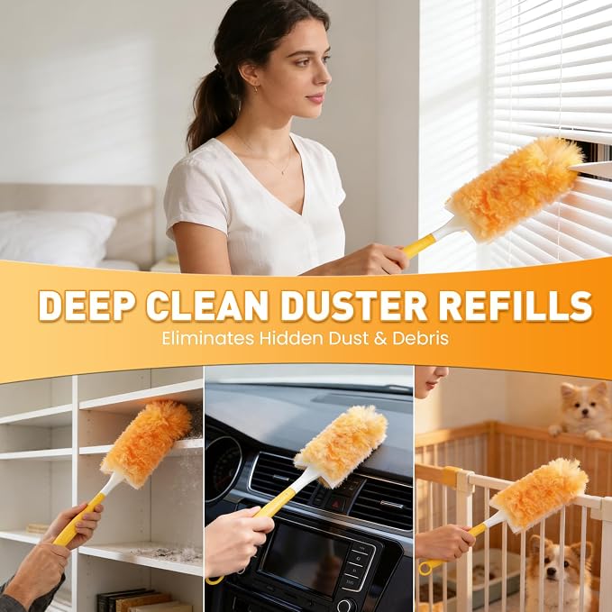 Alotiki Duster Refills, 360° Double-Sided Disposable Duster - Image 7
