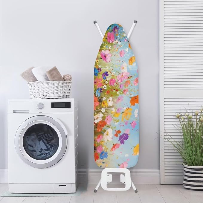 Flower Butterfly Ironing Board Cover and Pad Heat Reflective Stain Resistant - Image 3