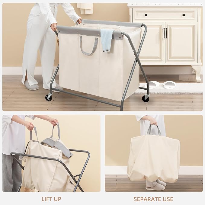 STORAGE MANIAC 160L Collapsible Laundry Hamper - Image 6