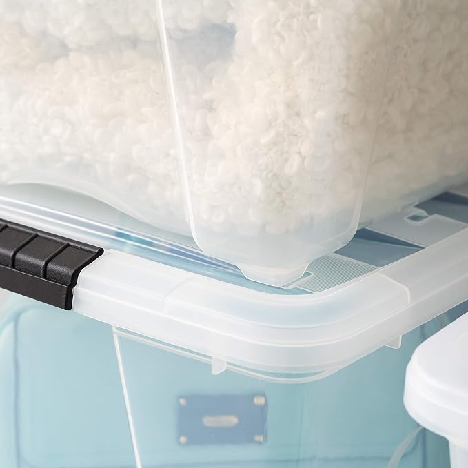 IRIS USA 4-Pack 54 Quart Storage Bins - Image 6