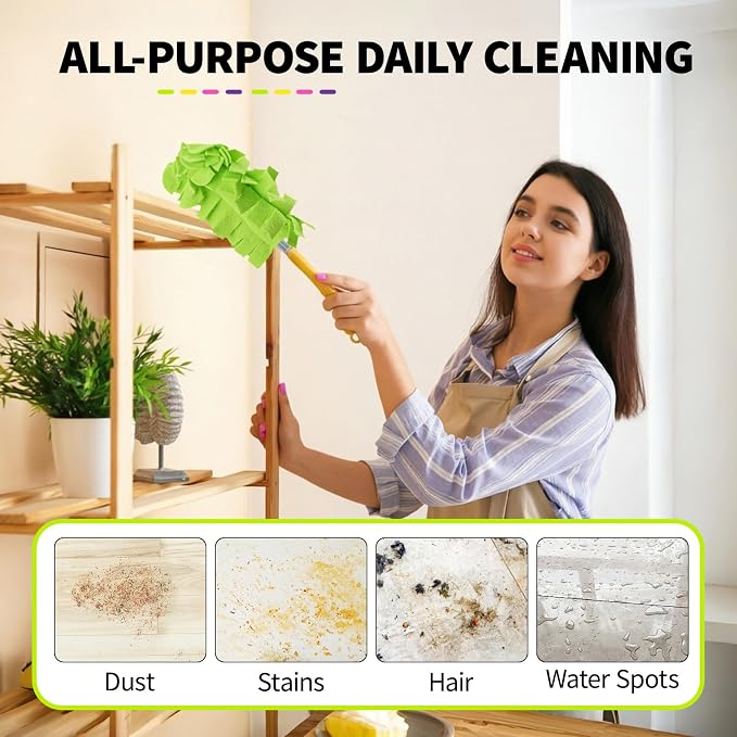 8 Pack Reusable Duster Pads Compatible - Image 5