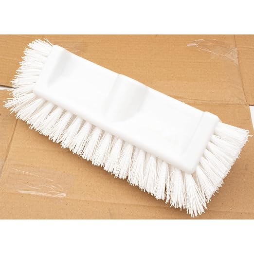 SPARTA Multi-Level Tile Scrub Brush 12" Wide Brush Head, Heavy-Duty Tile - Image 2