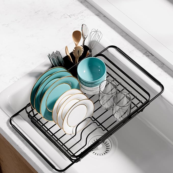 Sakugi Dish Drying Rack in Sink by Sakugi