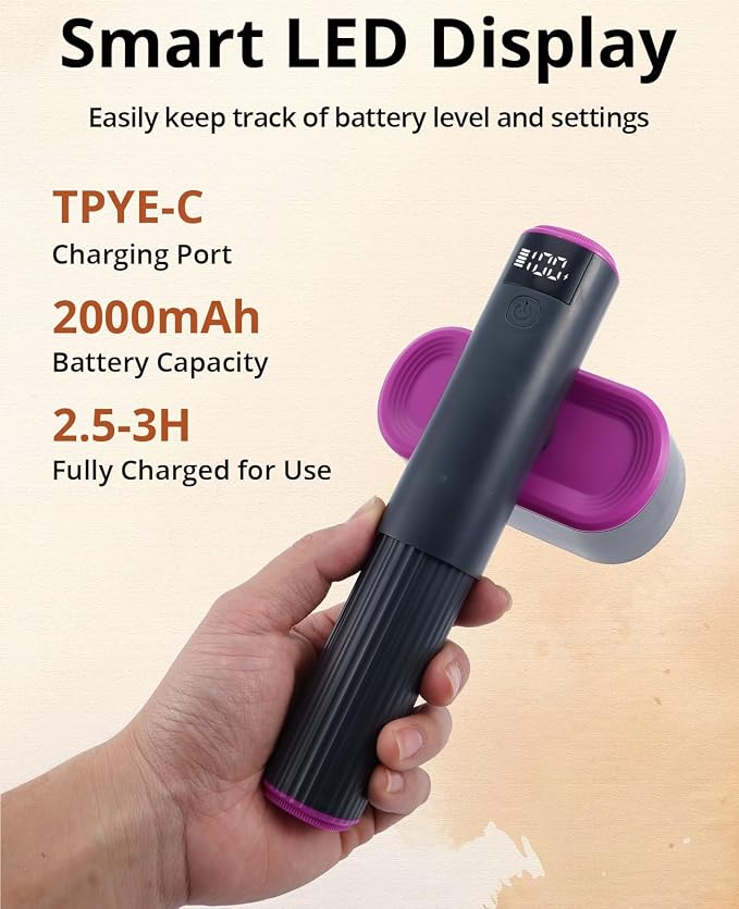 Fabric Shaver, 2-in-1 Rechargeable Lint Shaver - Image 5