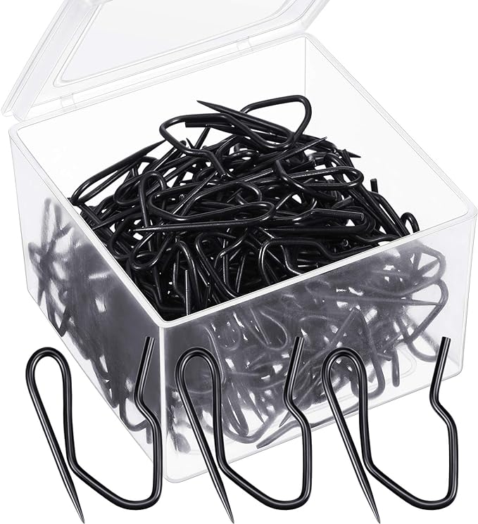 Shappy 120 Pack Drapery Hooks Pins by Unknown