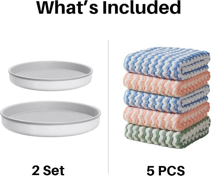 JOYMOOP Microfiber Cleaning Cloth, Absorbent Streak Free Lint Cleaning Cloths - Image 2