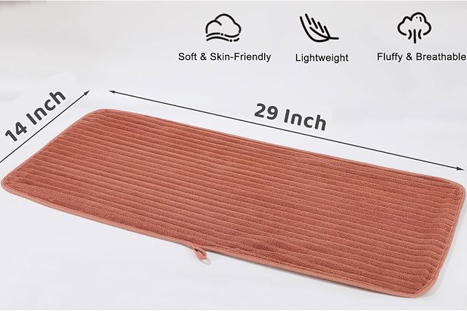 Luxury 3-Piece Quick-Dry Bath Towel Set – Ultra Soft Microfiber Towels | Hand - Image 9