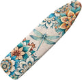 Boho Floral Dragonfly Ironing Board Cover 15x54 Inches, Standard Size Ironing by Hinthetall