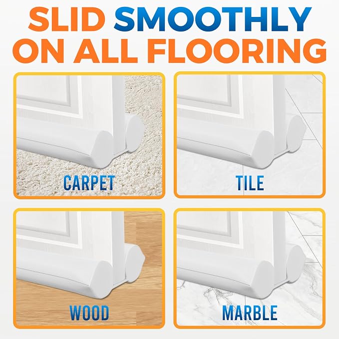 2 Pack Under Door Draft Stopper - Image 8