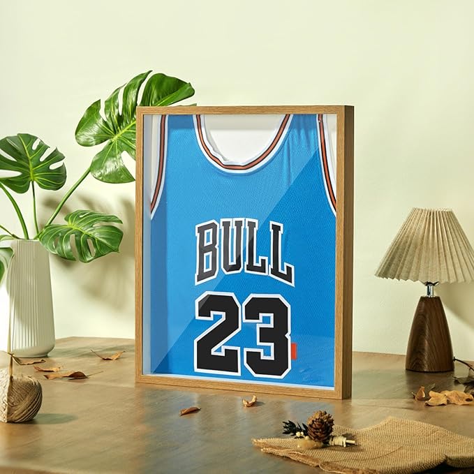 16x20 Shadow Box Display Case Picture Frame with Soft Linen Back, Large Wood Color Shadow Box 16x20 for Flowers Medal Display Case Jersey pet Graduation Memorabilia Baby Ltems Crafts Photos