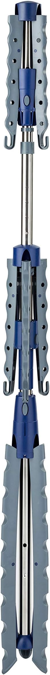 Honey-Can-Do 2-Tier Tripod Clothes Drying Rack, Chrome Steel | 73" tall 2-tier - Image 4