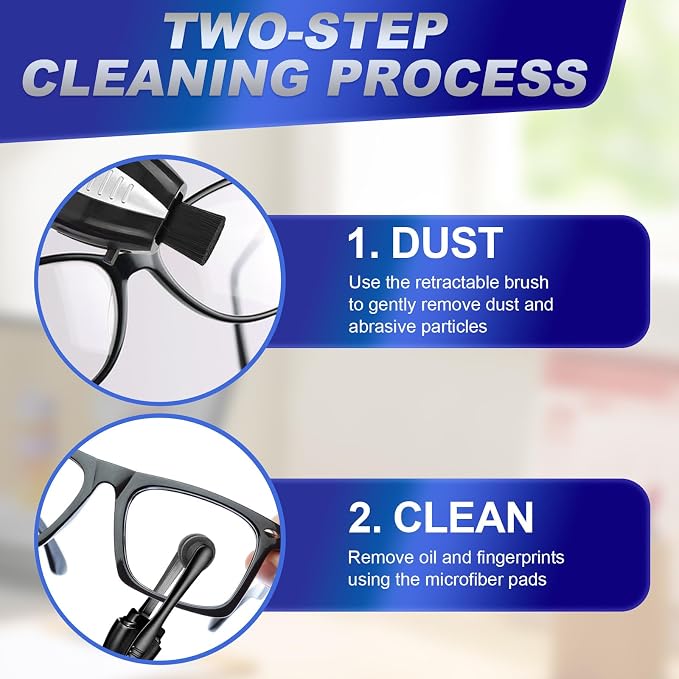 3PCS Eyeglass Cleaner, Carbon Fiber Tool - Image 6