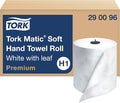 Tork Matic Soft Hand Towel Roll White H1, 6 Rolls x 575 ft by Tork