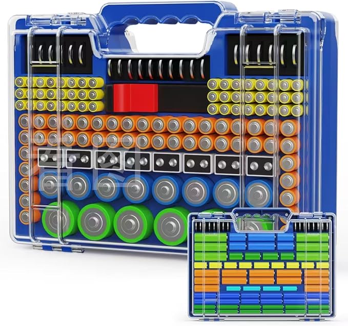 Molutsody Battery Organizer Box by Molutsody