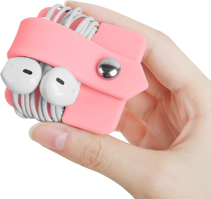 Cord Organizer Earbuds Holder Earphones Wrap Headset Headphone Wrap Winder Cord - Image 4