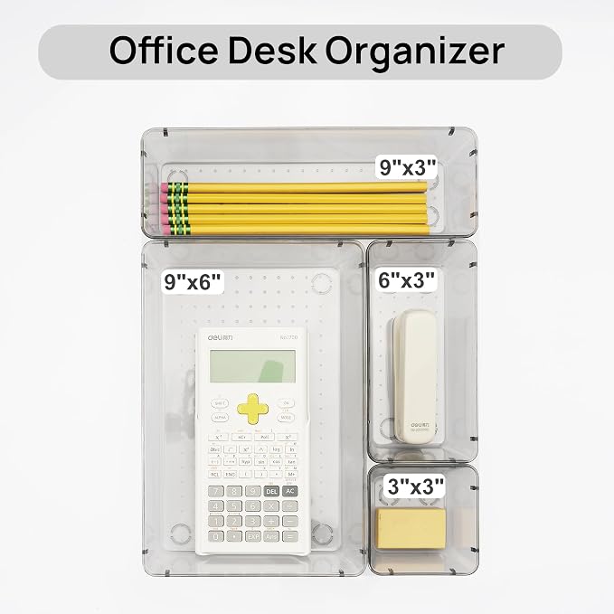 Vtopmart 25 Pack Plastic Drawer Organizers - Image 5