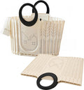 2 Pack Foldable Laundry Basket Hamper, 32L/8.45 Gallon | Flex Collapsible by COAINNER