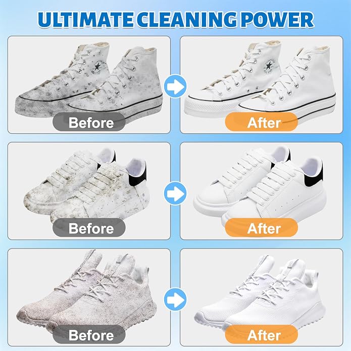 Jevvu Shoe Cleaner, Sneaker Cleaner Foam - Image 2