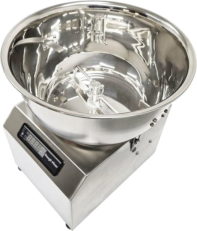 TECHTONGDA Electric Dough Mixer, 8KG Dough Kneading Machine, Detachable Basin Type Stirring Machine, 110V Food Blender Mixer, Forward and Reverse Dual-mode, 30min Timer System