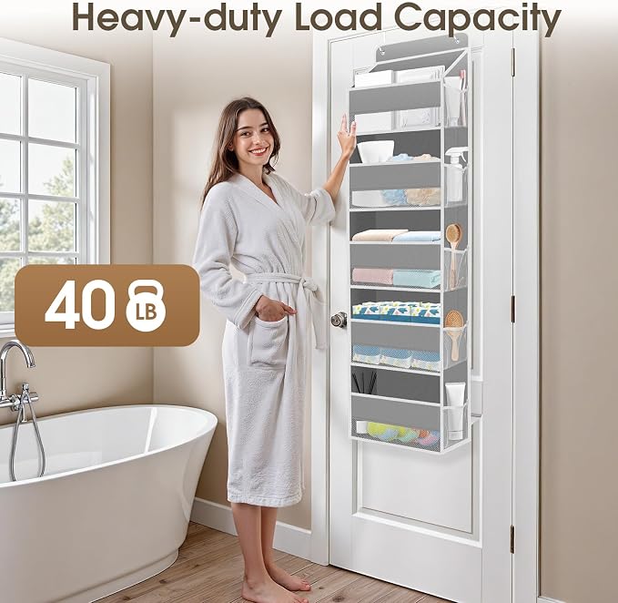 1Pack Over The Door Organizer Large Capacity Hanging Storage Room Organizer - Image 5