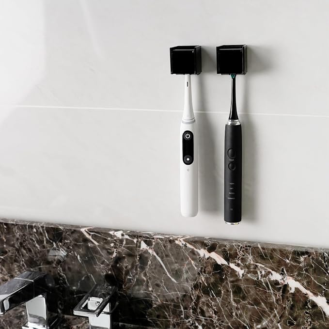 2 PCS Toothbrush Holder Wall Mounted - Image 6