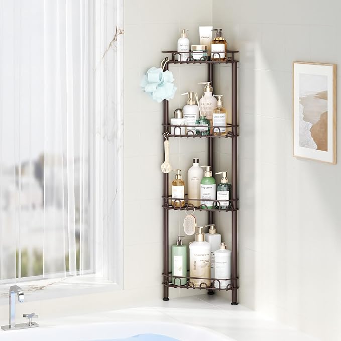 SWTYMIKI Standing Shower Caddy Corner - Image 5