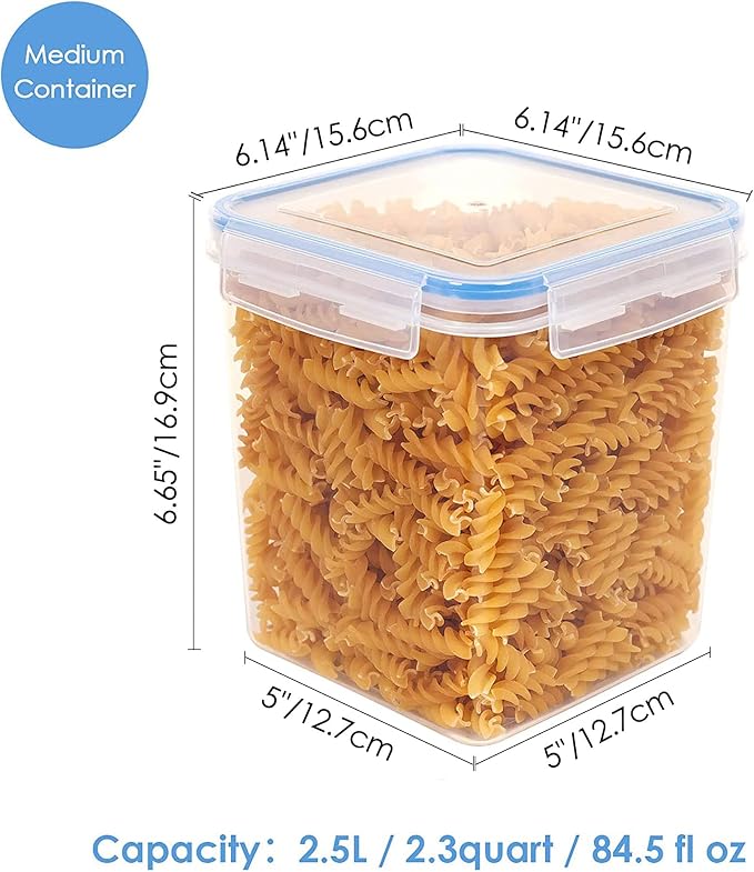 Vtopmart 2.5L / 84.5oz Food Storage Containers, BPA Free, Food Grade Material - Image 2