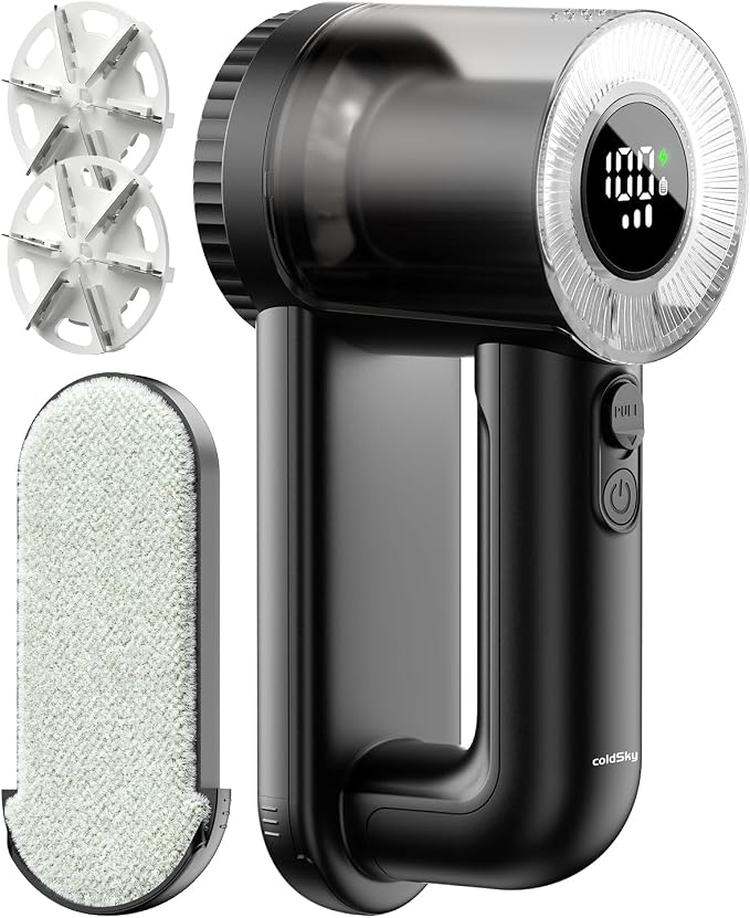 coldSky Large Fabric Shaver, 2-in-1 Electric Fabric Shaver & Lint Remover | by Fabricshaver