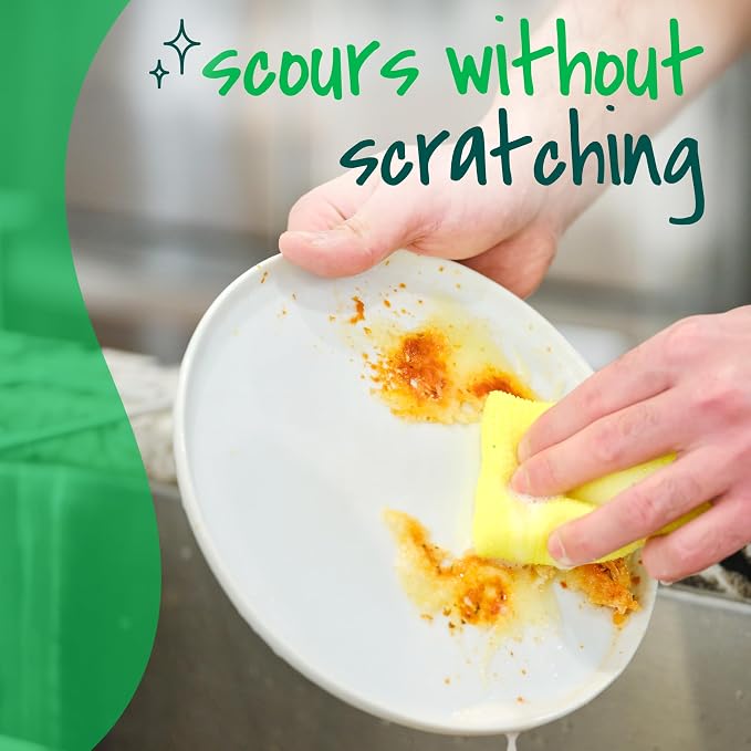 Scotch-Brite Dobie Non-Scratch All-Purpose Scrub Pads, 24 Pack | 8 Packs of 3 - Image 7