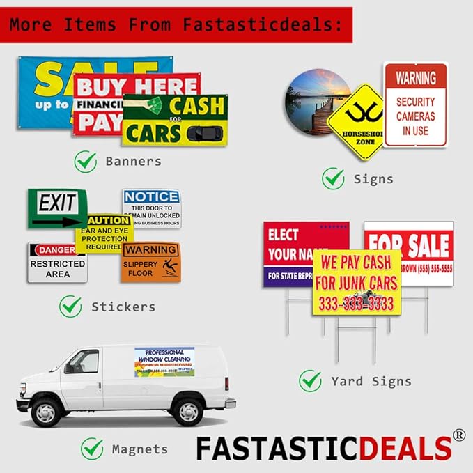 Aluminum Weatherproof Metal Sign Multiple Sizes Custom Personalized Text Here White Blue Notice Travel Vertical Street 12x18Inches