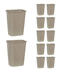 Rubbermaid Commercial Products Deskside Wastebasket/Trash Can, by RubbermaidCommercialProducts
