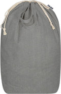 Canvas Laundry Bag with Handles & Square Base, 13.8"Wx13.8"Dx27.6"H by CALACH