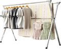 URYAN 63 Inches Clothes Drying Rack, Heavy Duty Stainless Steel Laundry Drying by URYAN
