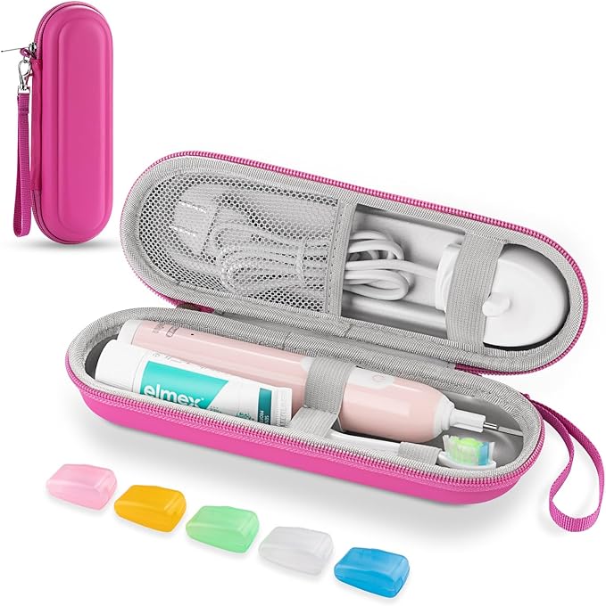 Toothbrush Travel Case for Oral B/Oral-B Pro 1000 1500 5000 7000 & Philips by TYSORETY