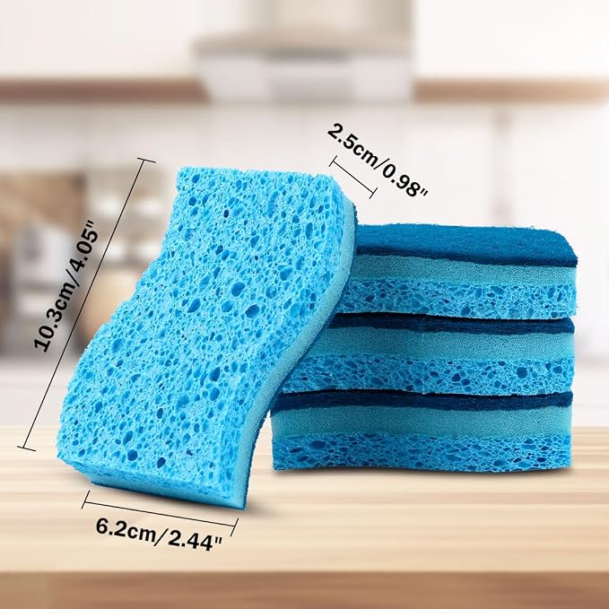 AIDEA Sponges Kitchen, Non-Scratch Scrub Sponge, Sponge - Image 6