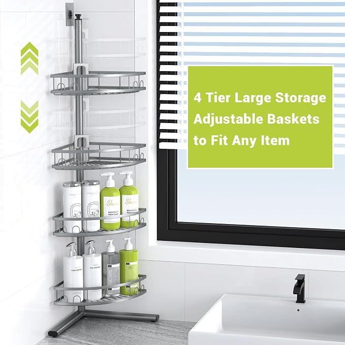 Standing Corner Shower Caddy - Image 3