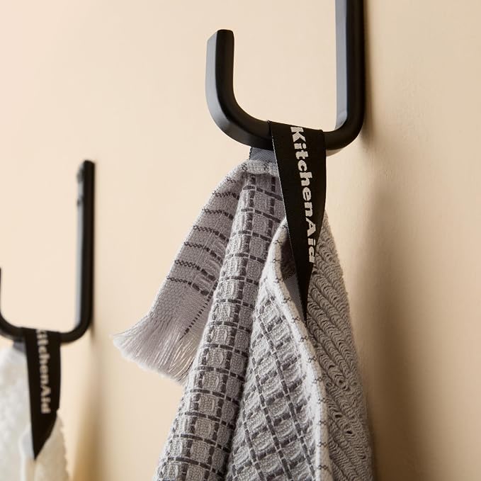 KitchenAid Gourmet Series Gridlines Kitchen Towels 3-Pack Set, 100% Cotton - Image 3