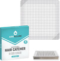 25 Pack Disposable Shower Drain Hair Catcher Mesh Stickers by AireAllure