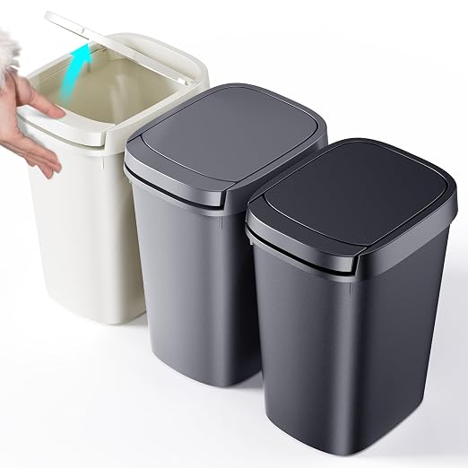 CEROELDA 3 Pack Bathroom Trash Can by WelcometoCEROELDA