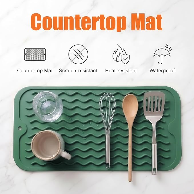 MicoYang Silicone Dish Drying Mat - Image 3