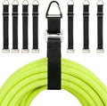 Metal Heavy Duty Extension Cord Organizer 7 Pack Black 17" Adjustable Storage by Euphonium