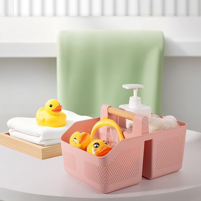 Plastic Shower Caddy Portable Shower Basket - Image 6