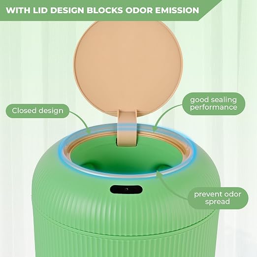 Pukomc Smart Sensor Wastebasket, Convenient and Hygienic Easy to Use | - Image 4