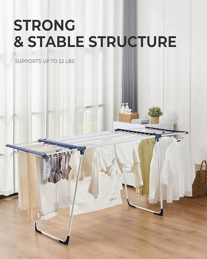 JS HANGER 90FT Extendable Clothes Drying Rack, Expands from 44" to 78" - Image 2