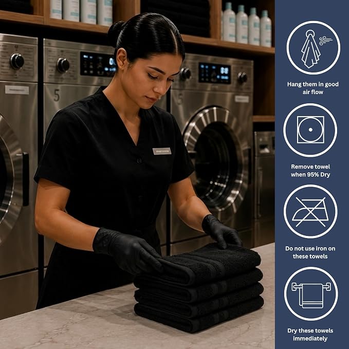 Bulk 72-Pack Professional-Grade Bleach Safe Salon Towels, and Salon Treatments - Image 5