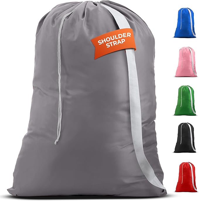 Handy Laundry Bag with Shoulder Strap 30"x40", Extra Large by Handy+Laundry