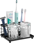 Luxspire Toothbrush Holders for Bathroom, Stainless Steel, 3 Slots, Toothbrush by Luxspire