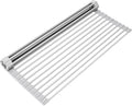 Surpahs 20.5 x 15.5 Inch Roll-Up Dish Drying Rack, Fits Across Sink Openings up by Surpahs