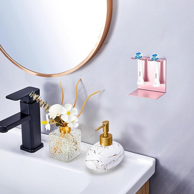 Electric Toothbrush Head Holder, Tooth Brushing Holder, Wall Mounted Toothbrush - Image 2